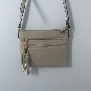 leather crossbody purse NWOT